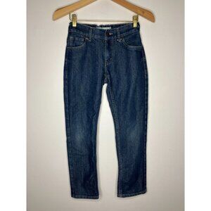 Levis 511 Slim Fit Boys Jeans 12 Reg Blue Denim Stretch Adjustable Waist